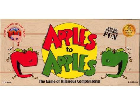 apples to apples box