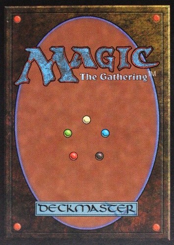 Magic the gathering card back